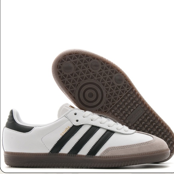 Addidas Samba OG white sneakers size 6.5 - Picture 1 of 9